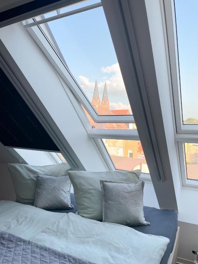 Ferienwohnung Kamrath mit wunderschönem Ausblick Neuruppin Exterior foto